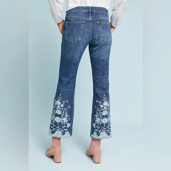 Pilcro High-Rise Cropped Flare Jeans - Picture 4 of 10